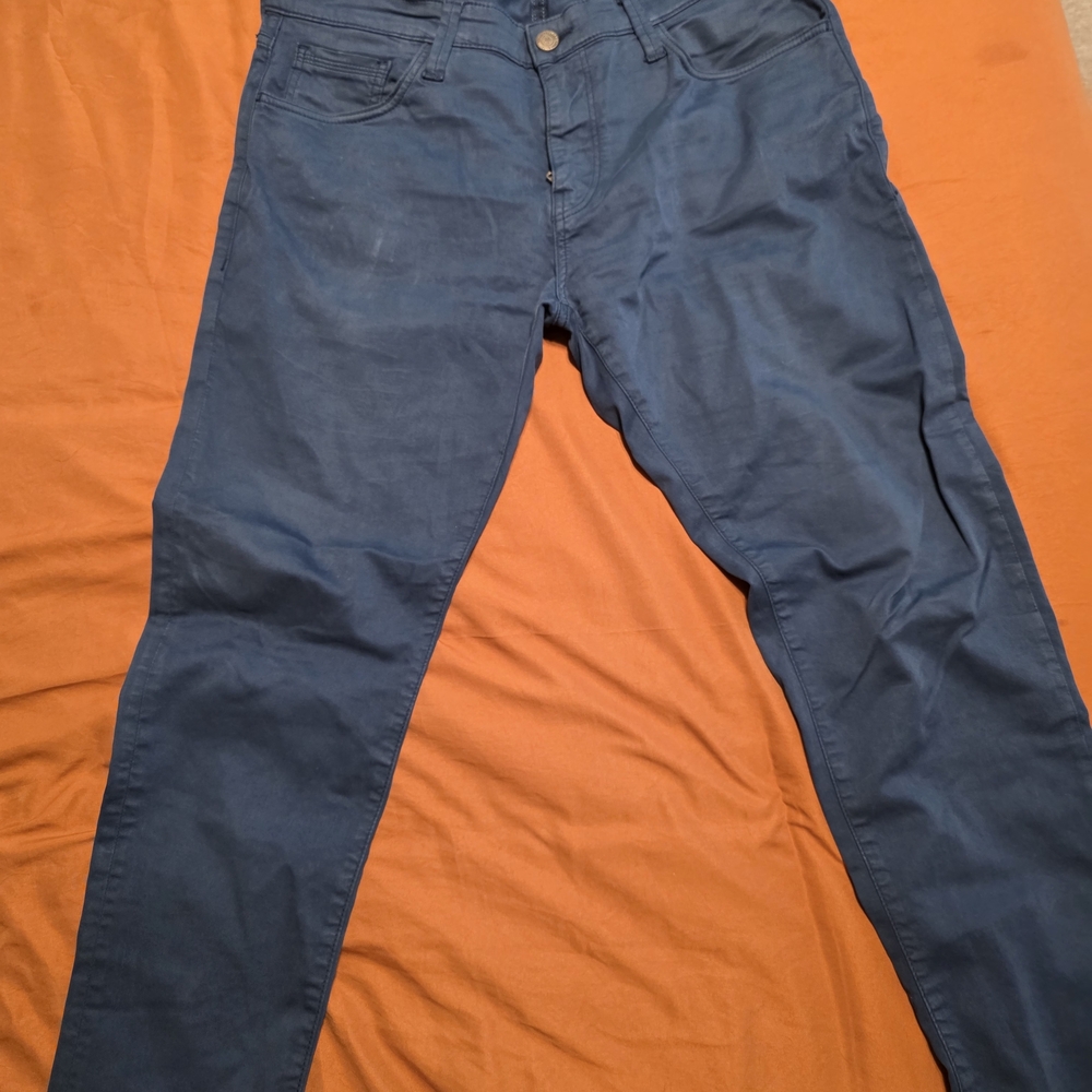 Mavi Men's Deep Blue Slim Jeans